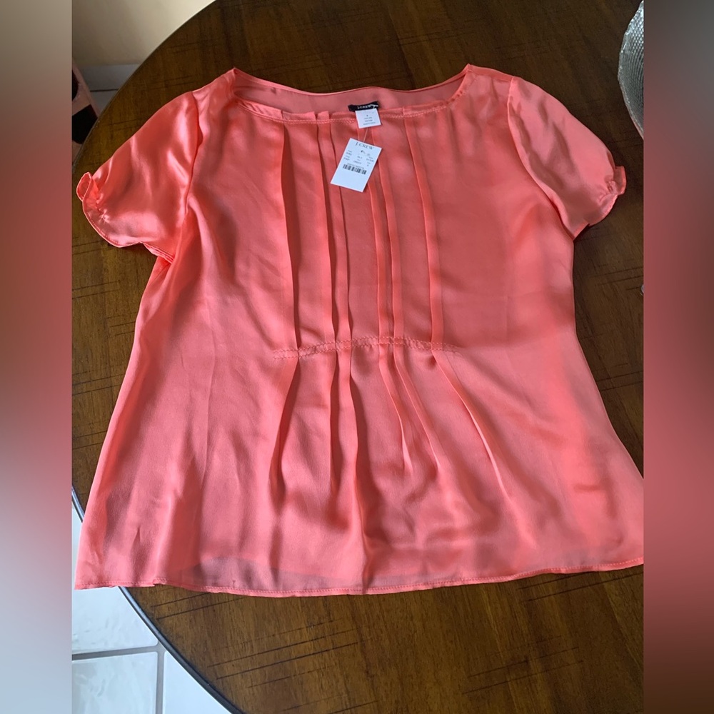J. CREW Silk Blouse Size 6